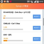 [EXO] 얘들아!!!<b>시럽</b>투표해ㅜㅜㅜ!!