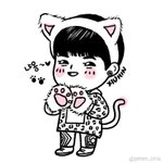 [시우민] 시우민 <b>팬아트</b>_슈냥이.코스프레웅녀양