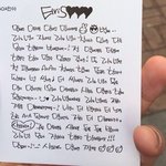 아이돌 <b>손글씨체</b>