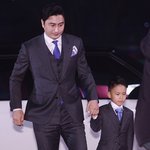 커플수트 입은 안정환-안리환