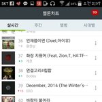 [EXO] 멜론디셈버순위대박!!!!!!