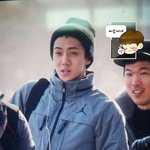 [EXO] 오늘자 기분좋은 세훈이와 용.민찡