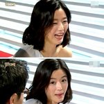 10년만의 복귀에 긴장한듯한 여신 전지현