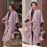 올해 58세라는 장미희 우월감 돋는 코트핏!