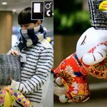 [EXO] 인형받자마자 차<b>유리</b>에붙인 종대ㅋㅋㅋ