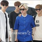 [EXO] 같은날 수호 파란<b>셔츠</b>ㅋㅋㅋ주워가