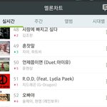[빅뱅] 한예슬님 한마디에 차트 <b>재진입</b> ㅋㅋ
