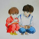 [EXO] 지브리 시우민 보고 삘타서 그려봄