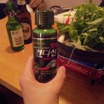 술자리에서 헛개 컨디션 받으니 좋네요 ^^