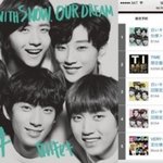 [<b>b1a4</b>] 현재 일본 타워레코드 차트