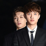 [EXO] <b>레이</b> 뒤에있는데도 얼굴 크기가...