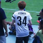 [EXO] 민석이 아육대에서 <b>민트</b>색웅동복 입었으면