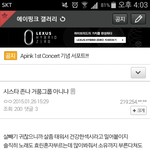 [씨스타] 에이핑크 갤러리 <b>개념글</b> 상황;;;