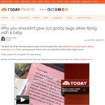 아이와 비행기타고 여행할때 사탕을 나눠주지 말아야 하는 이유