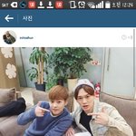 [EXO] 민석이이모티콘고르고답장어떻게보낼지고민했겠다 ㅋㅋㅋ