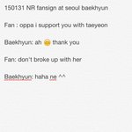 [EXO] 네이쳐 팬싸 백현 <b>태연</b> 언급찐임??