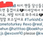 [EXO] 찬열 인스타 <b>터키</b> 팬