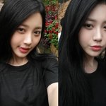 요즘 대세라는 초코브라운으로 <b>염색</b>한 유라
