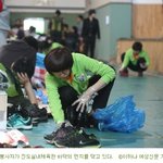 [<b>자원</b>봉사] 국제위러브유운동본부(장길자 회장) 회원들  세월호 진도체육관...