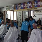 창원성산 하나님의 교회 '사랑의 이ㆍ미용 봉사'