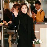 여배우인 줄 알았던 한선화 출국현장 ;