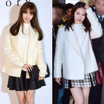 [수지윤아] 같은옷입은수<b>지윤아</b>둘다이뻐