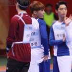 [시우민] +시우민 아육대 새로 뜬 사진인데 