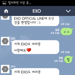 [EXO] 라1인엑소플친추가했다가심쿵