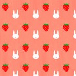 [시우민] 상콤달콤 딸기를 품은 토끼시우민(팬아트)