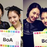 <b>사석</b>에서도 꼭 붙어있는 보아-이연희