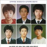 남자아이돌 졸업사진