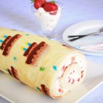 예쁜 무늬의 먹고싶은 롤<b>케익</b>