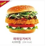 살뺄때 햄버거 못먹는건 옛날말 <b>kfc</b>파버거 칼로리204네요