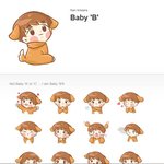 [백현] 라인 백현스티커