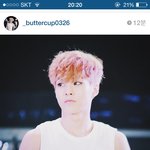 [EXO] 헐 민석이 <b>핑크머리</b>