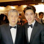 [도경수] 경수 임권택감독님이랑 사진찍었다