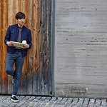 남자 블루종 <b>데일리룩</b>