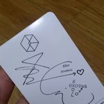 [시우민] <b>민석</b>이 포카나왔어~