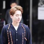 [시우민] 어제 <b>천사</b>같던 시우민 뮤뱅 중간외출 고화질