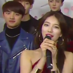[EXO] 디오 <b>수지</b>랑 투샷찍으니까