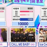 [모든팬덤] 150405 엑소 인기가요