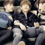 [EXO] 경수 백현이 찰지게 밀어ㅋㅋㅋ