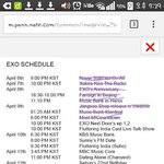 [EXO] 니네들 남은 <b>일정</b>이다