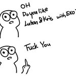 [EXO] 외국인한테 뻐큐쓰면 좃됨