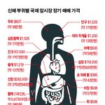 [콜로라도] 각 <b>신체</b>부위별 국제 암시장 매매가격표