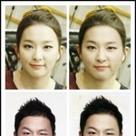 톡에 내가 슬기랑 허각 <b>합성</b>한 사진 올라왔길래...
