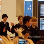 [EXO] 슈/백/됴 <b>일본</b>공항사진인데 ㅋㅋ