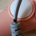 사진 아침에 드라이기<b>전선</b>이 터졌습니다