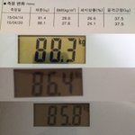 [다이어트] (+추가) 저 男 91.4kg  다이어트중..15일부터...