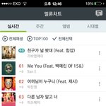 [EXO] 우리<b>중독</b>때보다음원<b>순위</b>높지?